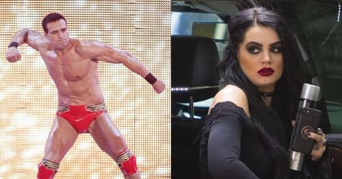 Alberto Del Rio and Paige.