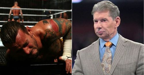 CM Punk and Vince McMahon