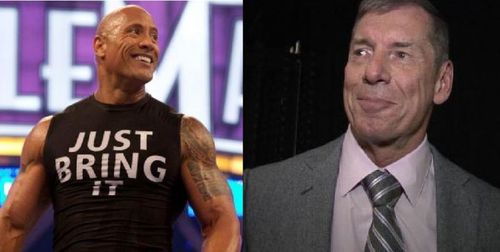 The Rock and Vince McMahon