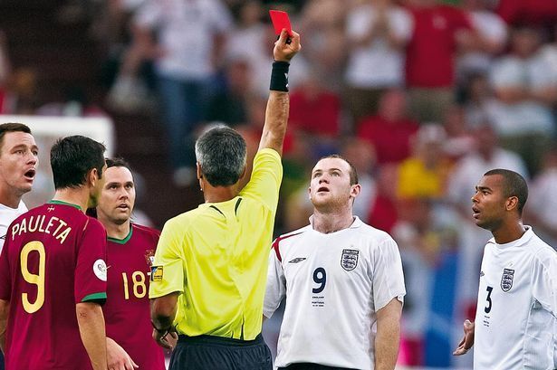 Wayne Rooney&#039;s red card helped torpedo England&#039;s World Cup dreams in 2006