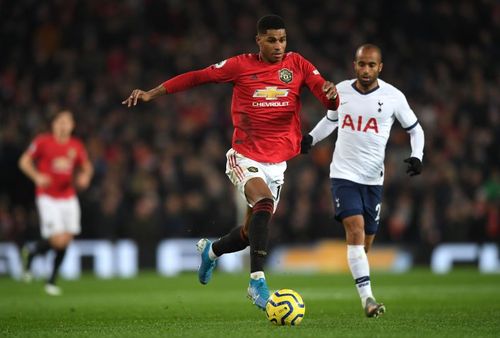 Marcus Rashford was pivotal to United's last two victories over Tottenham