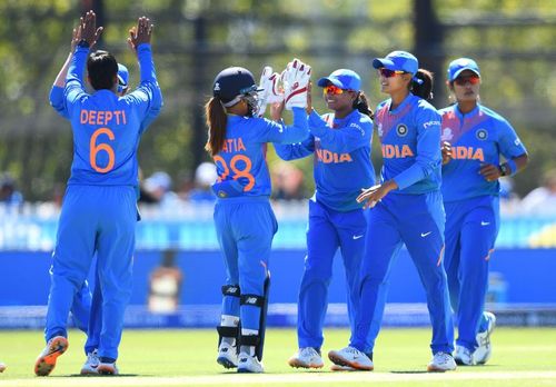 The Indian women's tea won all their group matches