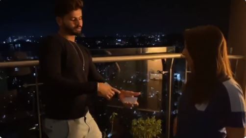 Shreyas Iyer shows off his magic skills