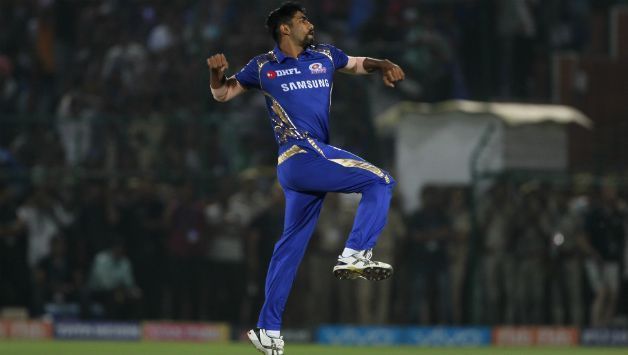 Jasprit Bumrah in action