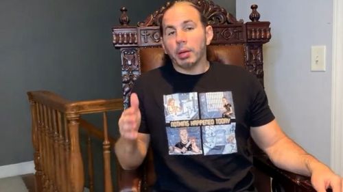 Is Hardy staying or going elsewhere? (Pic Source: Matt Hardy YouTube Brand)