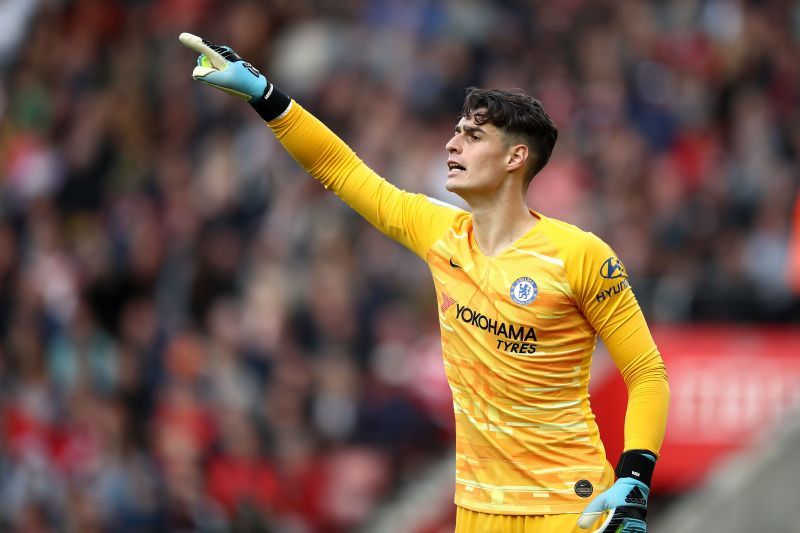 Kepa was simply brilliant in marshalling the Chelsea defence