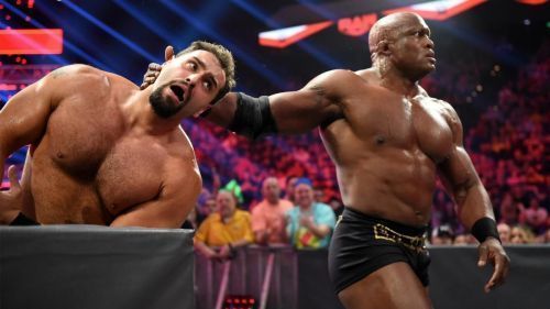 Rusev and Bobby Lashley