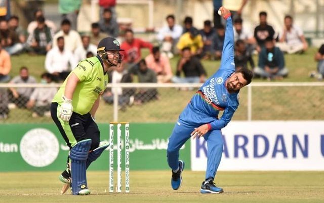 Rashid Khan was the most effective of the Afghanistan bowling unit.