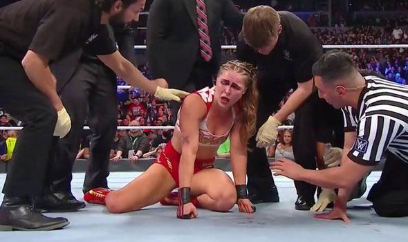 Rousey hasn't wrestled since WrestleMania 35