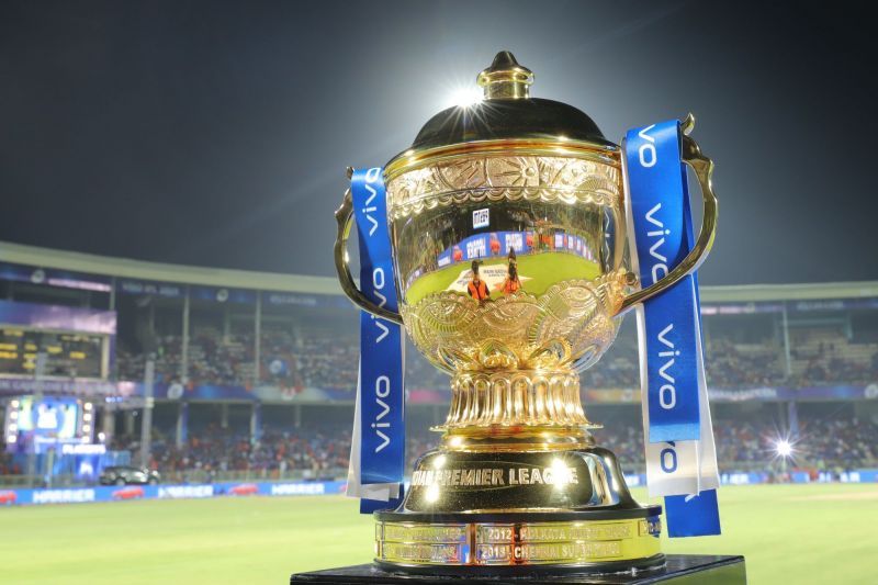 The IPL trophy 