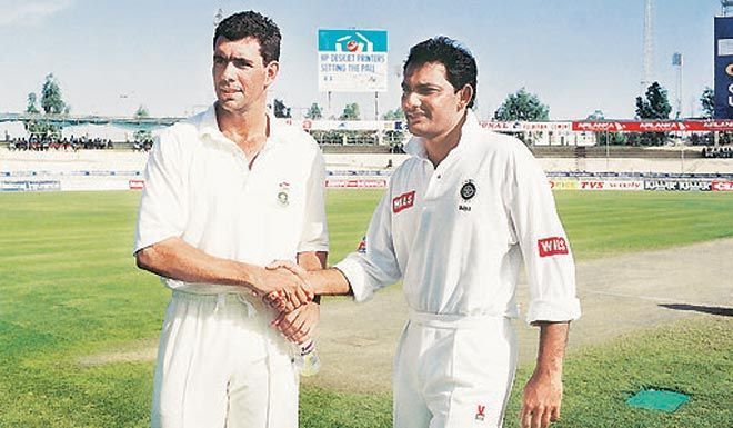 Hansie Cronje and Mohammad Azharuddin