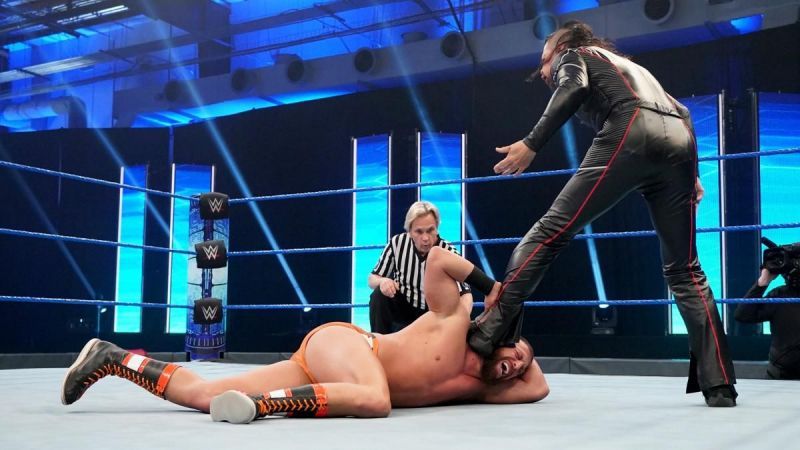 Gulak took on Nakamura in a match that decided the fate of Daniel Bryan