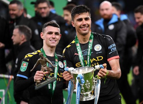 Phil Foden was the Man of the Match in Manchester City's win over Aston Villa in the League Cup final