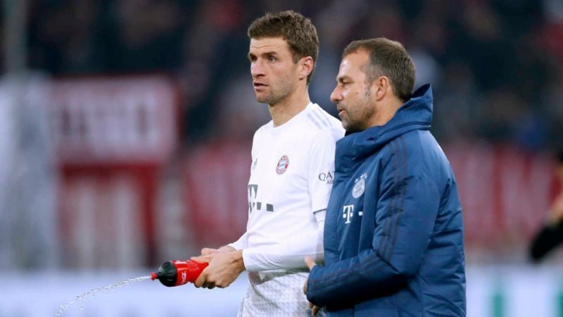 Thomas Muller has played a key role in Hansi Flick's plans at Bayern Munich