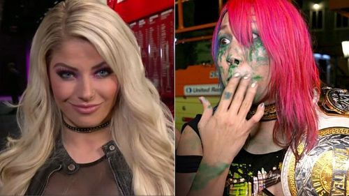 Alexa Bliss has aimed another dig at Asuka