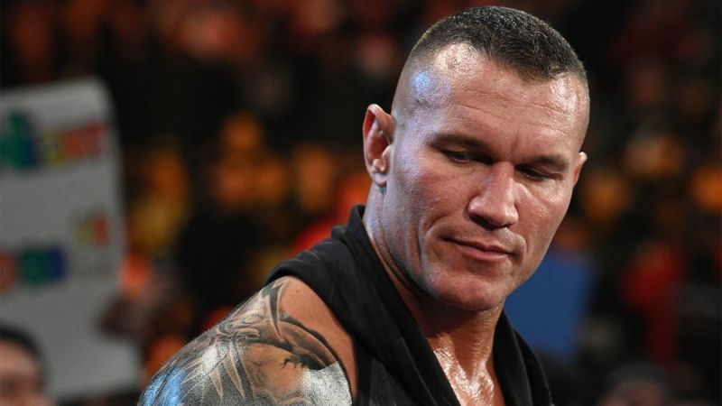 Randy Orton struck Beth Phoenix with an RKO