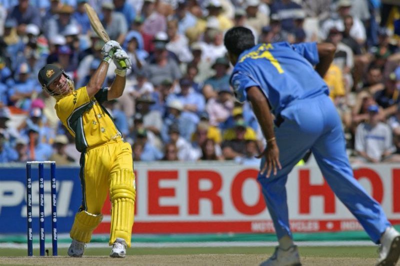 Ponting played one of his best ODI innings against India.