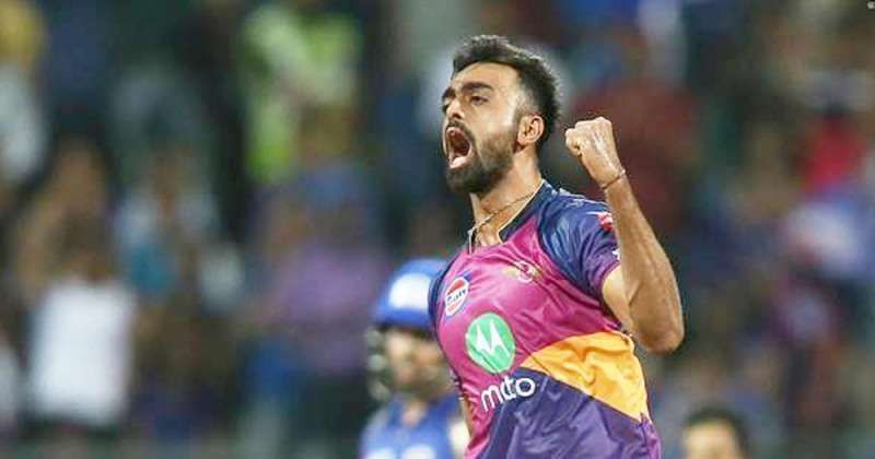 Jaydev Unadkat made life difficult for the batsmen while playing for Rising Pune Supergiant