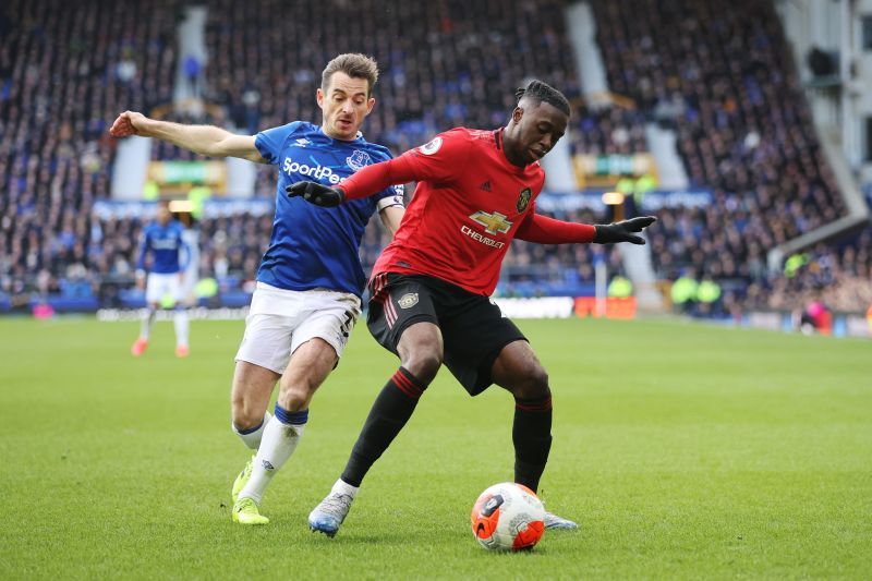Leighton Baines rolled back the years against Manchester United