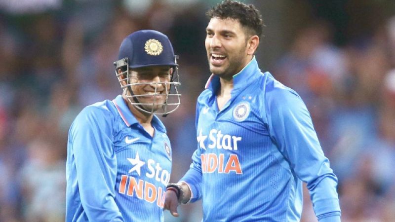 MS Dhoni and Yuvraj Singh