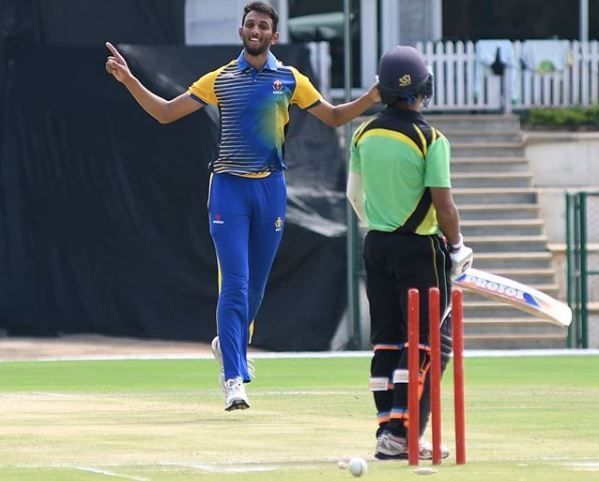 Prasidh finished as the highest wicket-taker for Karnataka in the 2018 Vijay Hazare Trophy