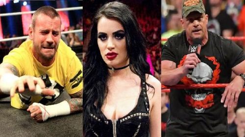 Punk, Paige, and Austin