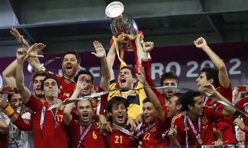 Spain retained their title at Euro 2012