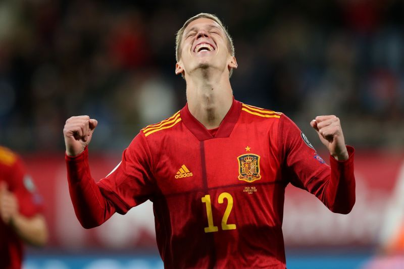 Dani Olmo scored on his international debut.