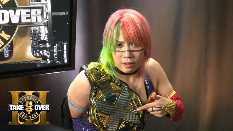 Asuka remained undefeated during her run as NXT Women&#039;s Championship