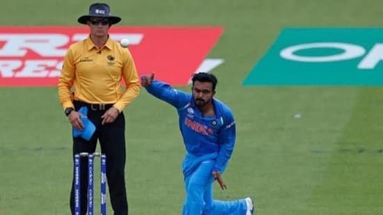 Kedar Jadhav has been quite successful with his weird bowling action.