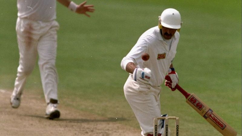 Gooch became the first Englishman to be dismissed handling the ball