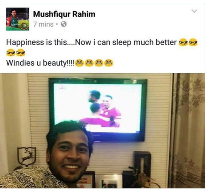 Mushfiqur Rahim's controversial Tweet