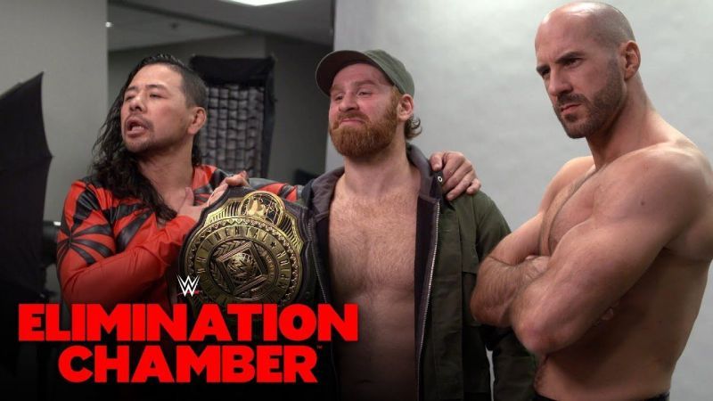 Nakamura, Zayn, and Cesaro