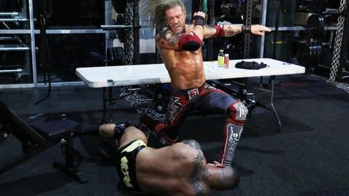 Edge and Orton's match was the second-longest in Mania history