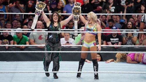 Who will challenge Alexa Bliss and Nikki Cross?