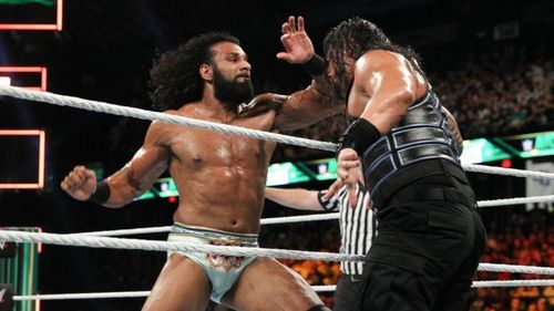 Jinder Mahal and Roman Reigns