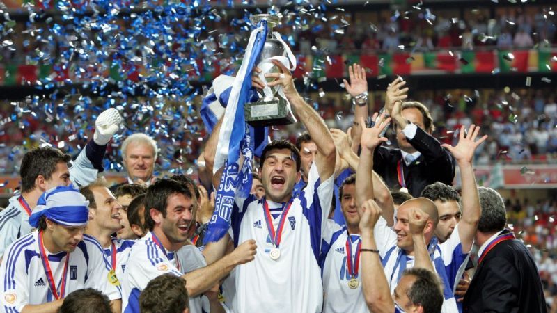 Nobody expected rank outsiders Greece to win at Euro 2004