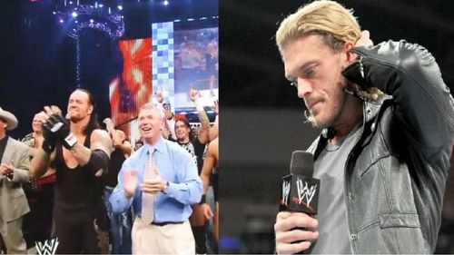 Ric Flair and Edge's retirement speeches