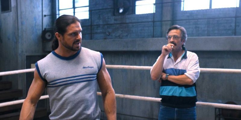 John Morrison as GLOW&#039;s trainer