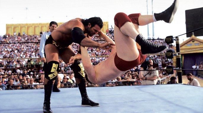 Bob Backlund here wrestling Razor Ramon in one of his last matches as a babyface