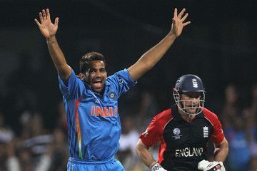 Andrew Strauss&#039;s brilliant knock was ended by Zaheer Khan