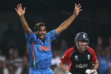 Andrew Strauss's brilliant knock was ended by Zaheer Khan