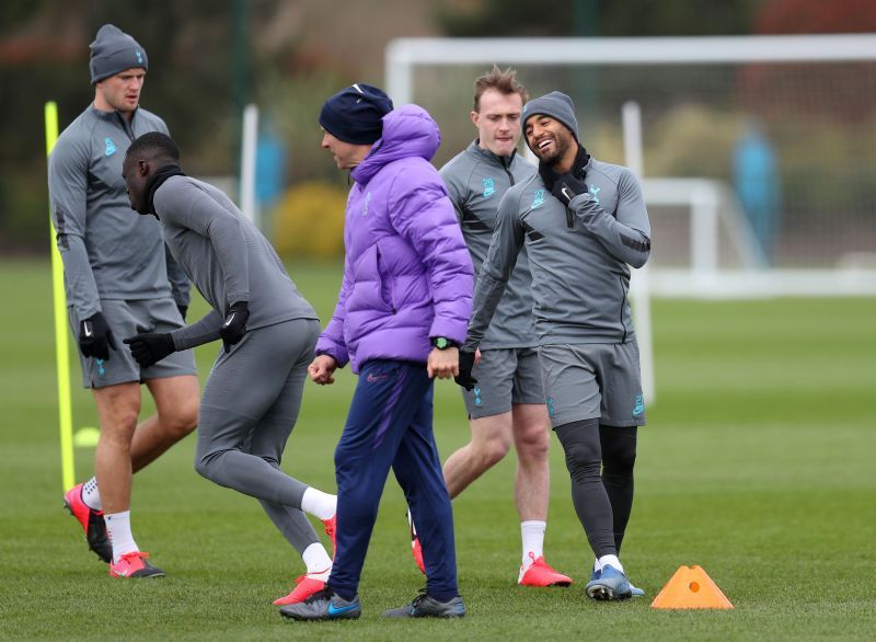 Tottenham Hotspur Press Conference And Training Session