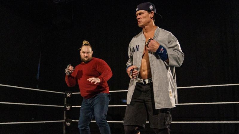 Cena and Wyatt had a unique match at WrestleMania 36