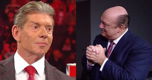 Vince McMahon and Paul Heyman.