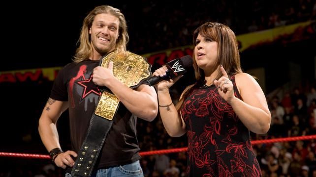 Edge and Vickie Guerrero