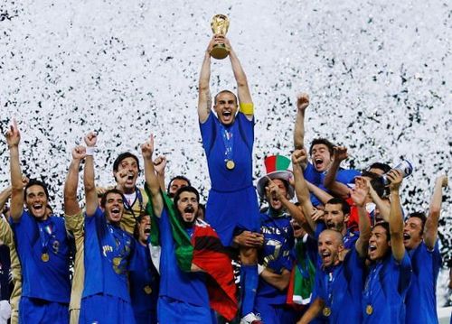 Italy's World Cup-winning squad from 2006