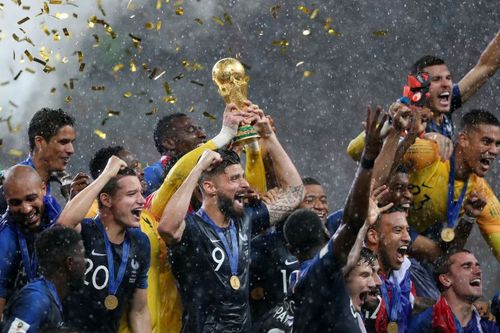 Giroud was part of France's World Cup-winning team