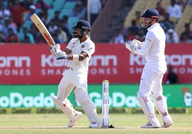 Virat Kohli' became the first Indian captain in 67 years to be out hit wicket in Tests.