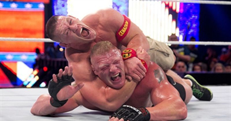 Cena vs Lesnar